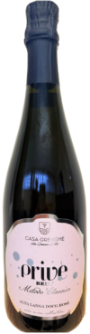 Bottiglia di Alta Langa Rosè Extra Brut