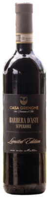 Bottiglia di Barbera d’Asti Superiore Limited Edition