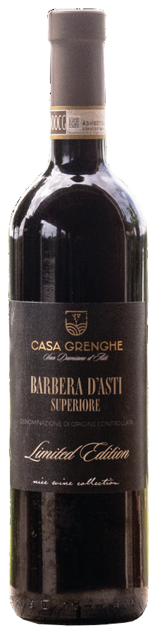 Bottiglia di Barbera d’Asti Superiore Limited Edition